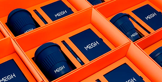 Nova identidade visual da MEGH  marca evolução da marca e reforça posicionamento no mercado